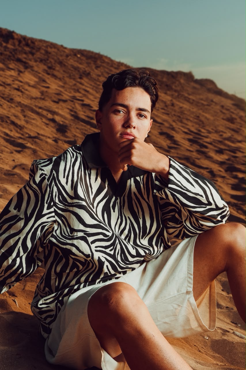 Desert Print Resort Shirt