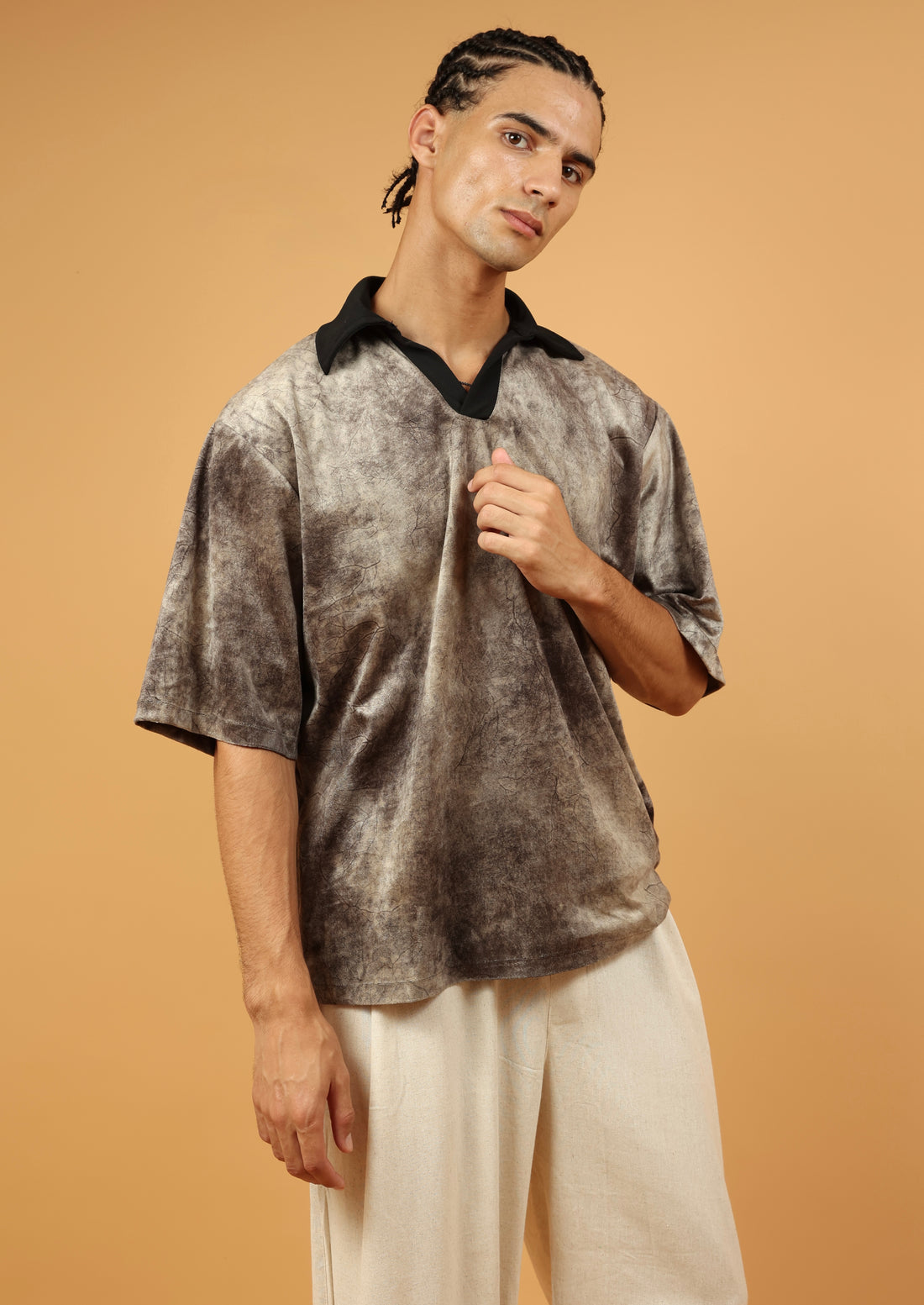 Vintage Washed Polo Shirt