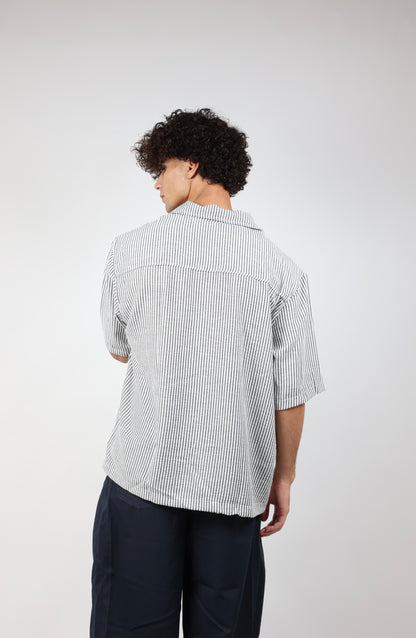 Coastal Stripe Oversized Shirt